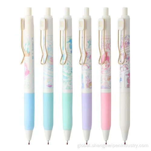 Plastic with Metal Grip Pen Luxury Custom Design With Iron Clip Pen Supplier